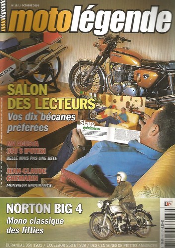 Moto legende 161 agusta - legende, n°161