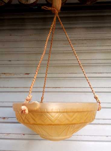 Ancien lustre vasque art - ancien,
