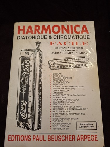 Partition harmonica facile - partition,
