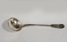 Louche en argent massif