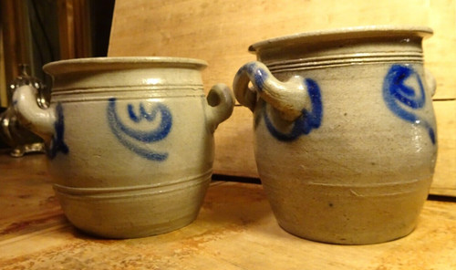 Lot beautiful old glazed - old,