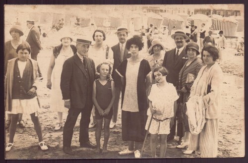 Carte photo groupe - groupe, de