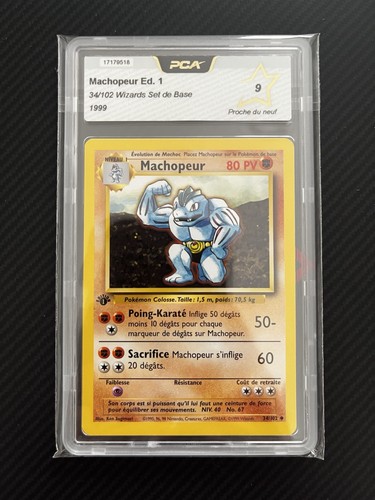 Carte pokémon machopeur - carte,