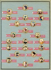 94 CIGAR RINGS - VARIOUS HISTORICAL FIGURES