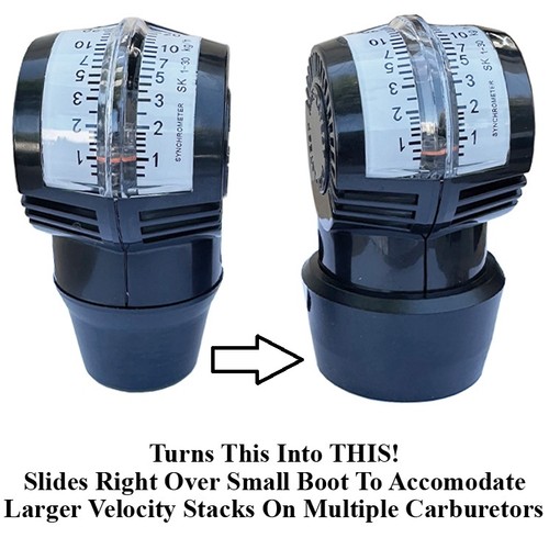 Dual carburetor synchronizer - dual,