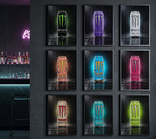 Monster energy affiche poster - energy,