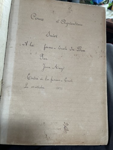 Manuscrit xixème cours - manuscrit,