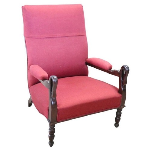 Fauteuil ancien noyer - ancien,