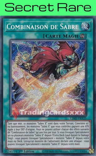 Combinaison de sabre - yu-gi-oh!,