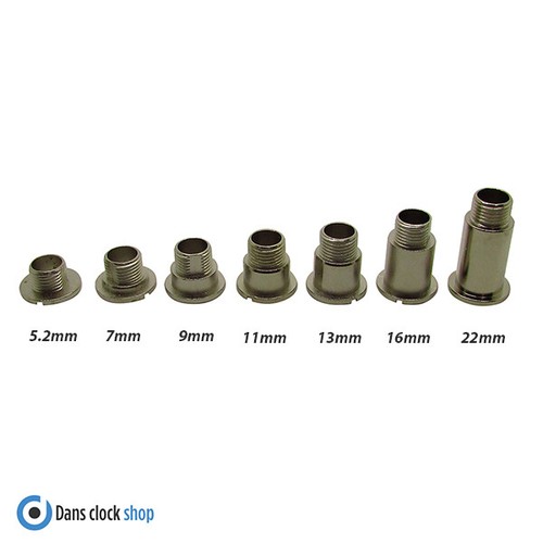 Silver clock movement - silver, fitting