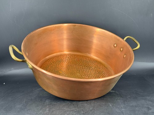 Bassine confiture cuivre - a, en