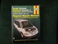 Manuel de réparation Dodge Caravan Plymouth Voyager Chrysler Town and Country 96-02