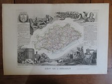 Carte du département de