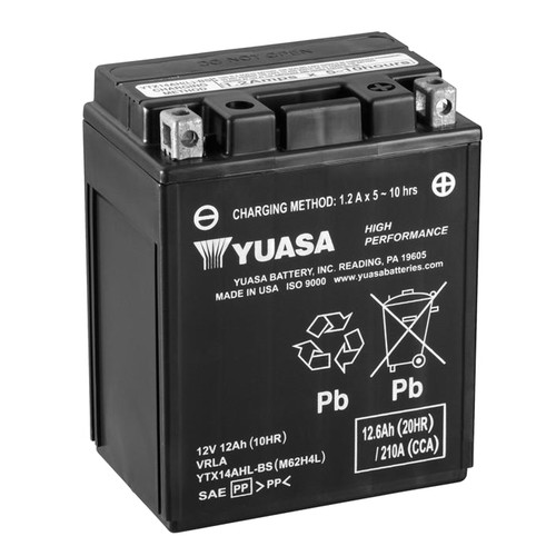 Batterie yuasa ytx14ahl - batterie, 12