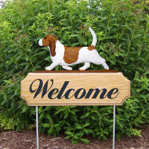 Panneau bienvenue bois - bienvenue, en