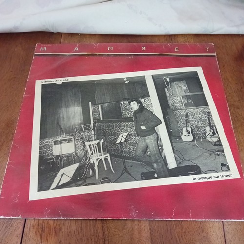 Disque vinyle gerard manset - disque,