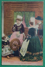 CPA BRETONNES BRETON ROUET LIT CLOS