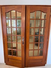 Portes interieures vitrées en