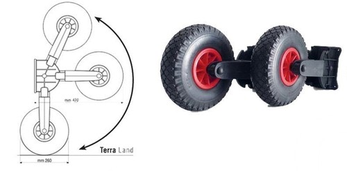 Roues 26cm alaggio - roues,