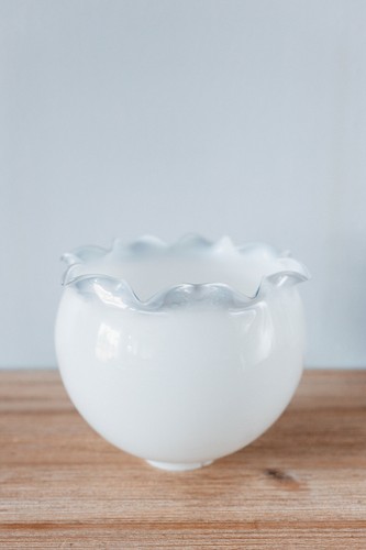 Bel abat jour opaline blanc - bel,