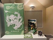 JacksDo Dragon Ball Z Figure Small Goku and dragon Resin Statue 31CM US SELLER