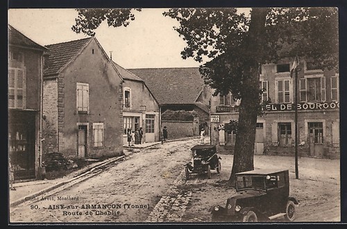 Cpa aisy sur - cpa, /yonne