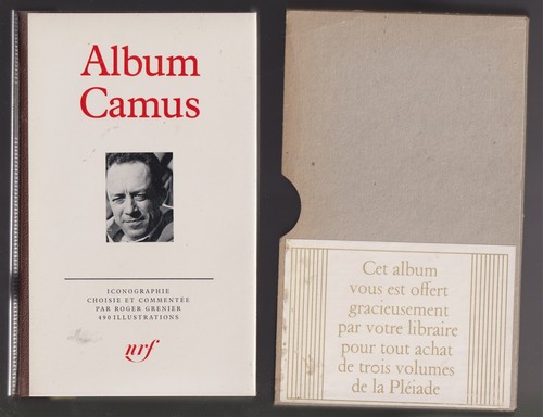 Album albert camus gallimard - album,
