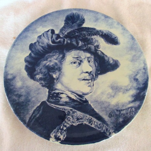 Rembrandt plate delfts - delfts,