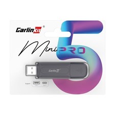 CarlinKit Mini 5 SE Pro : 2 en 1 – Adaptateur sans fil CarPlay et Android Auto