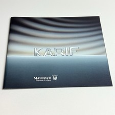 Maserati karif 16p brochure - maserati, /