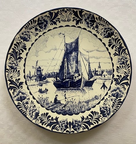 Grand plat décoratif - plat,