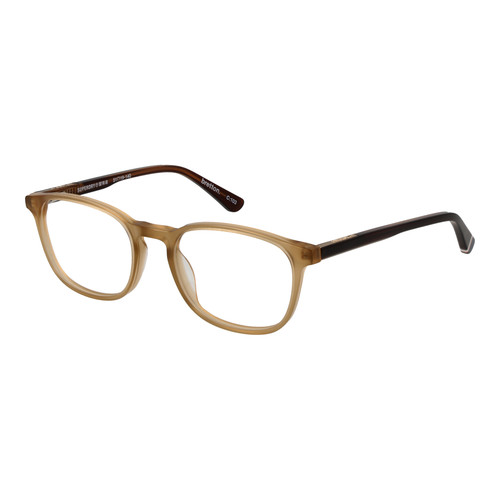 Superdry lunettes beige rondes - beige,