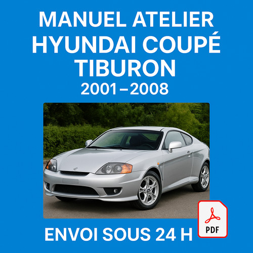 Manuel atelier hyundai - manuel, coupé