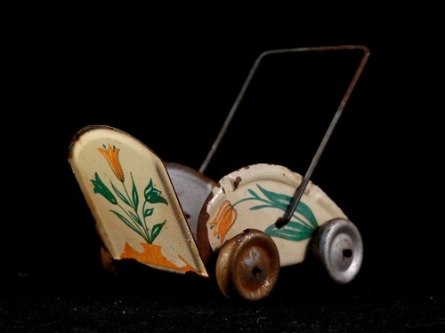 Ancien jouet landau poussette