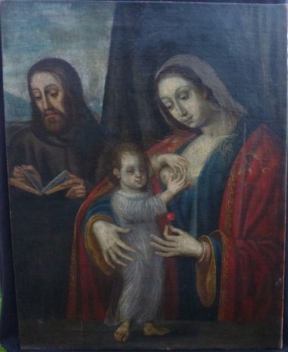 Tableau religieux vierge - religieux,
