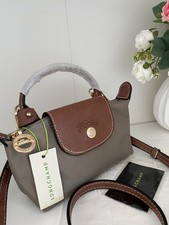 Sac Mini Longchamp XS Taupe -