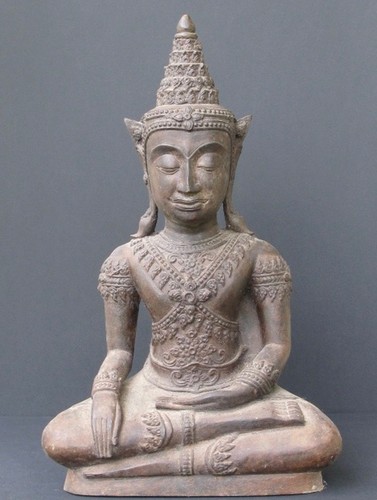 Grand bouddha bronze - en,