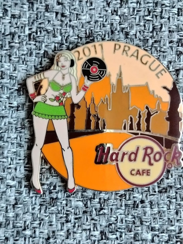 Pin girl hard rock cafe - pin,