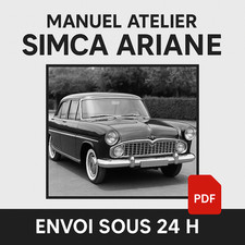 Manuel Atelier Simca Ariane