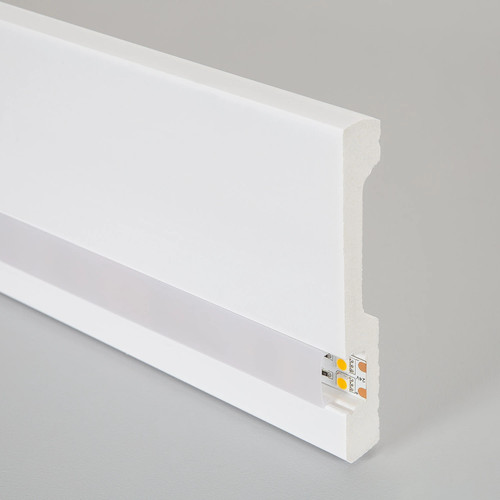 Moulure plinthe pour ruban led - moulure,