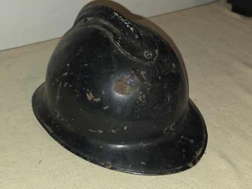 Ancien casque pompier - ancien, /