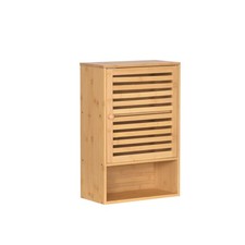Armoire murale en bambou pour