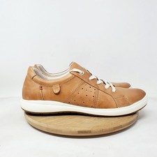 Josef Seibel Caren Shoes Womens 39 Brown Leather Lace Up Oxford Sneaker