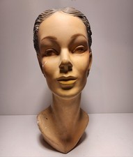 Vintage Antique Mannequin Head Department Store Display - 1940s or 50s.