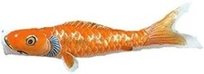 Koi Koinobori coloré, Tenka, carpe orange hydrofuge 0,8