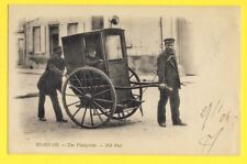 Old postcard BEAUVAIS Oise Une VINAIGRETTE carrier chair 2 WHEEL wheelbarrow