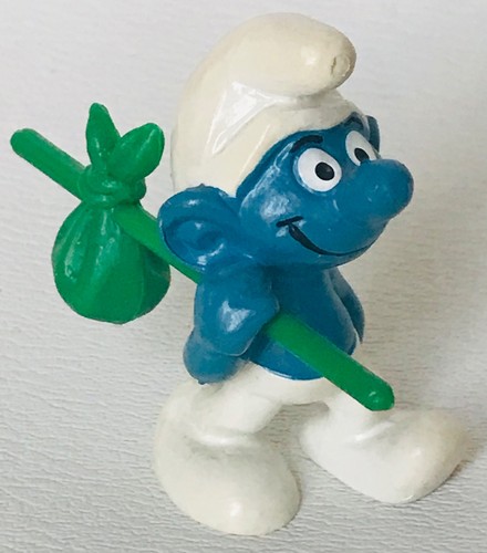 Schtroumpf baluchon vert - schtroumpf,