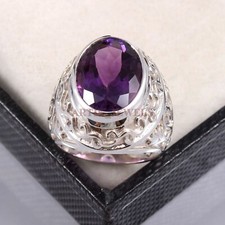 Naturel Gemme Améthyste Avec