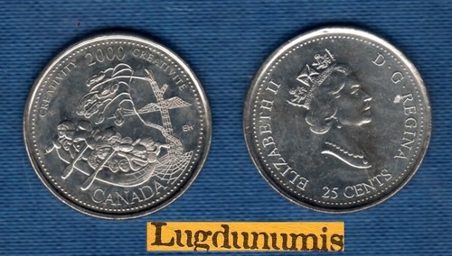 Canada cents 2000 - 25,