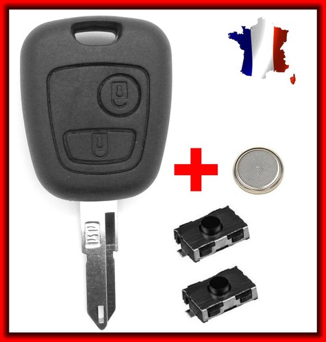 Coque plip clé pour citroen - coque,